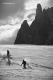 Vallee Blanche. Riders: Egor Druzhinin & Konstantin Galat. Photo: D. Pudenko