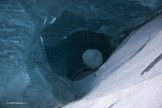 Glacier in Vallee Blanche. Photo: D. Pudenko