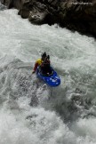 Gonachkhir river. Rider: E.Voskoboinikov. Photo: A. Buslaeva