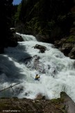 Gonachkhir river. Rider: E.Voskoboinikov. Photo: A. Buslaeva