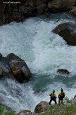 Gonachkhir river. Riders: E.Voskoboinikov, A.Lukin. Photo: K.Galat