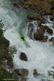 Gonachkhir river. Dombay region. Rider: I.Ribnikov. Photo: A. Buslaeva