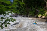 Amanauz river. Dombay region. Rider: A.Lukin. Photo: A. Buslaeva