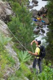 Dombai, Gonachkhir river. RTP cameramen: O.Kolmovskiy.  Photo: A.Buslaeva