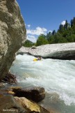 Dombai, Gonachkhir river. Rider: Tomas Marnics.  Photo: A.Buslaeva