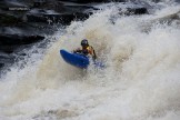 Rider: Egor Voskoboinikov. Austbygda river. Photo: D. Pudenko