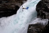 Egor Voskoboinikov. Nosebreaker waterfall. Photo: D. Pudenko