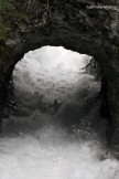 Alexey Lukin. "Tunnel drop", Voss region. Photo: O. Lyakhova