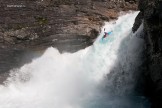 Ivan Ribnikov. Nosebreaker waterfall. Photo: D. Pudenko