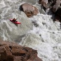 Kyrgizia, Maliy Naryn river. Kayaker - Dmitriy Danilov. Photo: Oleg Kolmovskiy