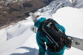 Elbrus Region, Cheget Massive. Konstantin Galat on start. Photo: V.Mihailov