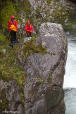 Nothern Italy, Valsesia valley. Sorba river. Oleg Kolmovskiy and Aliona Buslaieva. Photo: Konstantin Galat