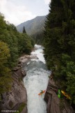 Nothern Italy, Valsesia valley. Sesia river. RTP team on start. Photo: Oleg Kolmovskiy