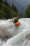 Nothern Italy, Valsesia valley. Sesia river. Rider: Alexey Lukin. Photo: Oleg Kolmovskiy