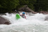 Nothern Italy, Valsesia valley. Sesia river. Rider: Vania Rybnikov. Photo: Oleg Kolmovskiy