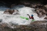 Nothern Italy, Valsesia valley. Sorba river. Rider: Vania Rybnikov. Photo: Oleg Kolmovskiy