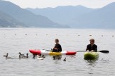 Switzerland. Lake Maggiore. Alona Buslaiva and Egor Voskoboynikov. Photo: Oleg Kolmovskiy