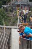 Switzerland. Bungee jumping in Verzasca valley. Photo: Oleg Kolmovskiy