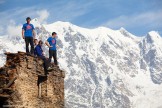 Georgia. Upper Svaneti. Mt.Skhara massive. RTP team. Photo: Konstantin Galat