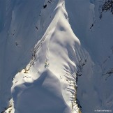 Russia. Krasnaya Polyana. Rider: Idris Uzdenov. Photo from drone: Boris Belousov