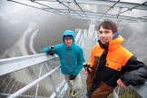 Russia. Sochi region. "SkyPark AJ Hackett Sochi". Konstantin Galat and Igor Ilyinikh. Photo: Oleg Kolmovskiy