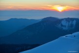 Russia. Krasnaya Polyana. View from Roza Khutor ridge to the Black Sea. Photo: Konstantin Galat