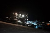 Russia. Krasnaya Polyana. Roza Khutor resort. Snow cats - night preparing the slopes. Photo: Konstantin Galat