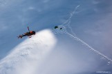 Russia. Krasnaya Polyana. RTP team and helicopter Alouette of Heliaction company. Photo: Vitaliy Mihailov