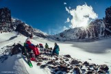 Russia. Nothern Osetia. RTP riders. Backcountry in Tsey valley. Photo: Sergey Puzankov