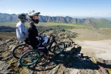 Russia. North face of Elbrus. Riders - Petr Vinokurov and Vitaliy Khripunov. Photo: Konstantin Galat