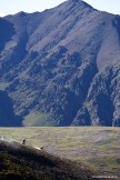 Russia. North face of Elbrus. Riders - Petr Vinokurov and Vitaliy Khripunov. Photo: Ludmila Zvegintseva