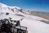 Russia. North face of Elbrus. Heliaction company's helicopter "Lama" - pilot Alexander Davydov. Photo: Konstantin Galat