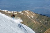 Казахстан. Северный Тянь-Шань, Заилийский Алатау. Райдер Иван Малахов. Фото - Анна Савоськина