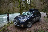 Абхазия. Subaru Outback – официальный авто проекта RideThePlanet-2018. Видеооператор проекта Борис Белоусов. Фото – Константин Галат