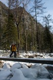 Бурятия. Прибайкалье. Баргузинский хребет. Заброска команды в Ущелье Уулзыха. Григорий Корнеев. Фото - Александр Трифонов